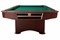 Стол / пул "Competition II" 9 ф (махагон) в комплекте, аксессуары + сукно - фото 81819