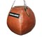 Груша боксерская набивная Шар TOTALBOX кожа 62*62-45 корич - фото 85544