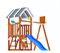 Детская площадка Савушка Тусун 11 с синей горкой - фото 88543