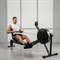 Гребной тренажер UNIX Fit Air аэромагнитный / Magnetic Rower-X черный - фото 93838
