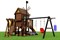 Детская площадка Markvel Мельница Marvill 6 + игровой колодец Reverso - фото 94519
