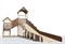 Зимняя горка Markvel Snow Crystal 3 - фото 94637